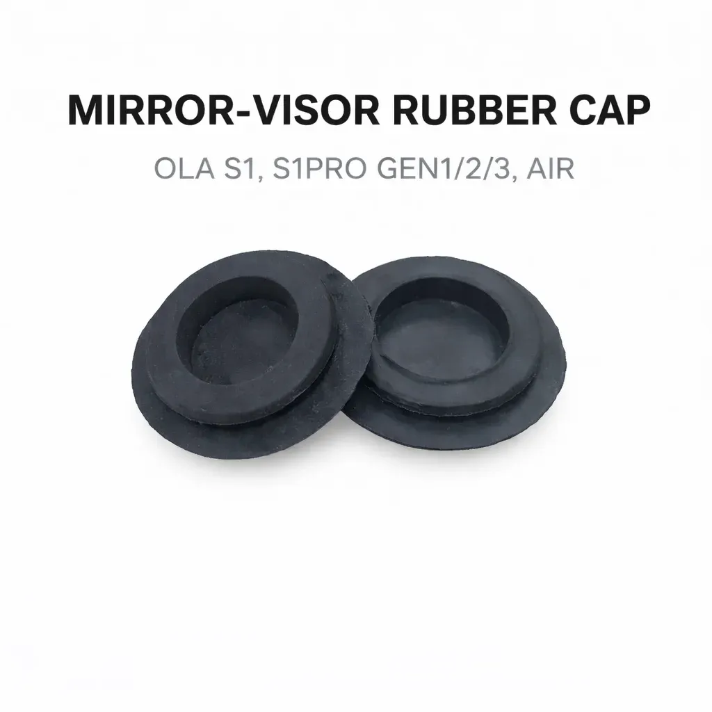 Mirror-Visor Rubber Cap for OLA S1,S1PRO GEN1/2/3, AIR (Set of 2)